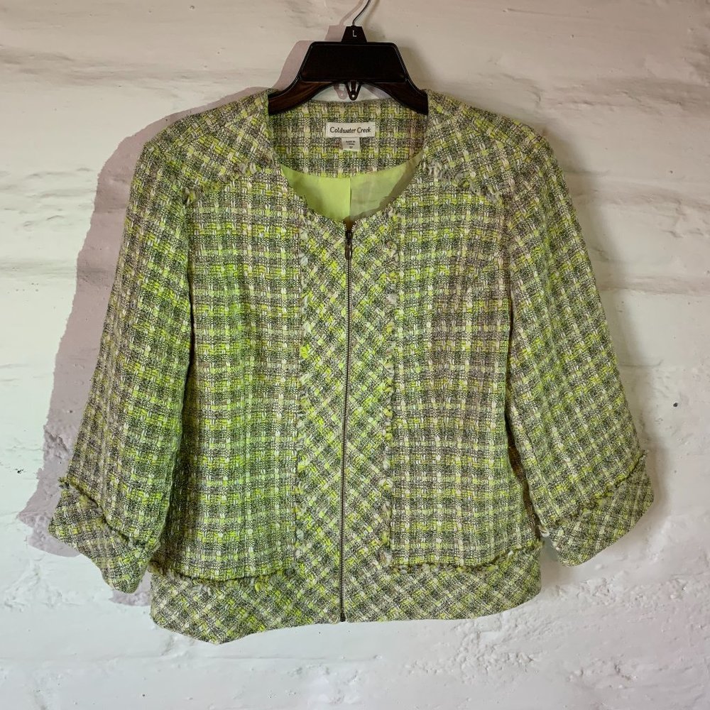 Not for Sale-Donated 12:16/22 Ladies Size 12 Coldwater Creek Jacket